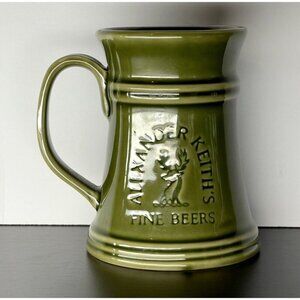 Alexander Keith's Fine Beers Ceramic Jade Colour with Deer - Halifax Nova Scotia